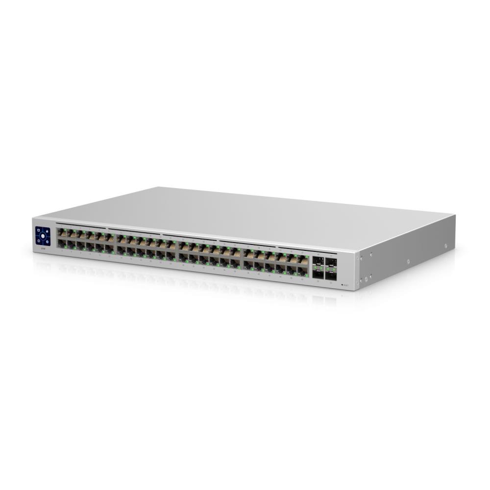 Switch | UBIQUITI | USW-48 | Type L2 | Desktop/pedestal | 48x10Base-T / 100Base-TX / 1000Base-T | 4xSFP | USW-48