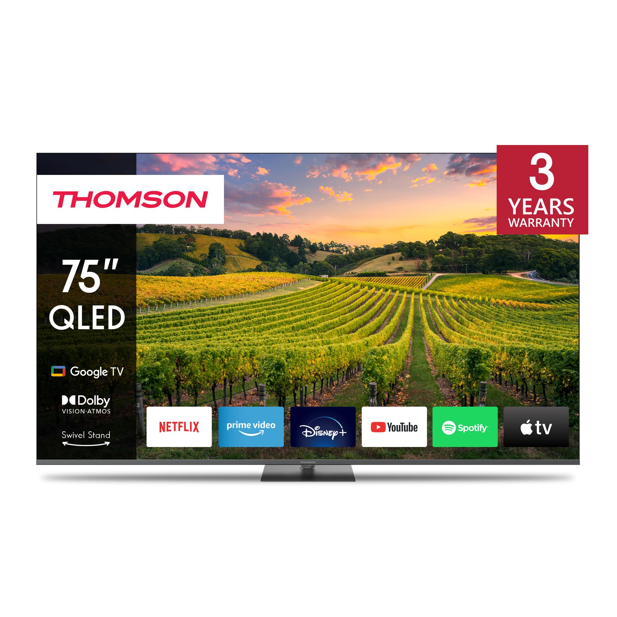 TV Set THOMSON 75 " 4K Ultra HD 3840 x 2160 pixels Flat 16:9...