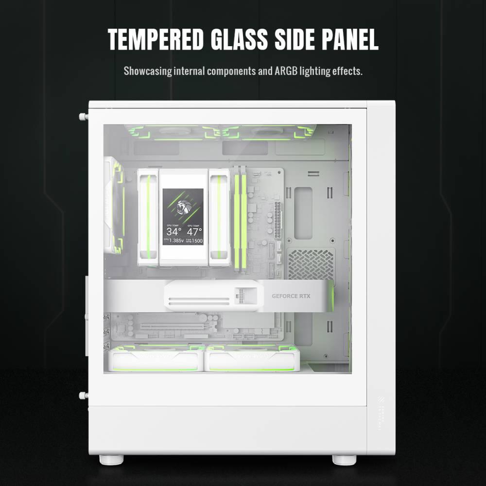 Корпус для компютера ATX W/O PSU AERIS 330 GW GAMEMAX на малюнкі №14