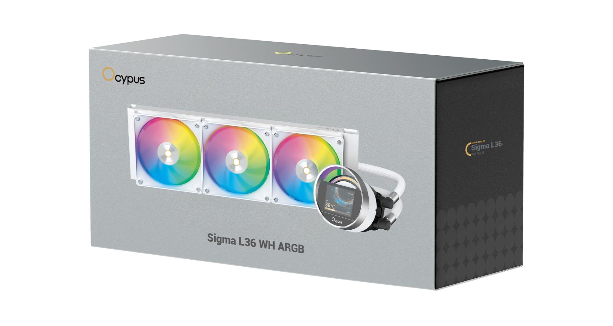 Система рідинного охолодження для компютерного процесора SIGMA L36 WH ARGB (SIGMA-L36-WH3AAWWN00X-GL) OCYPUS на малюнкі №7