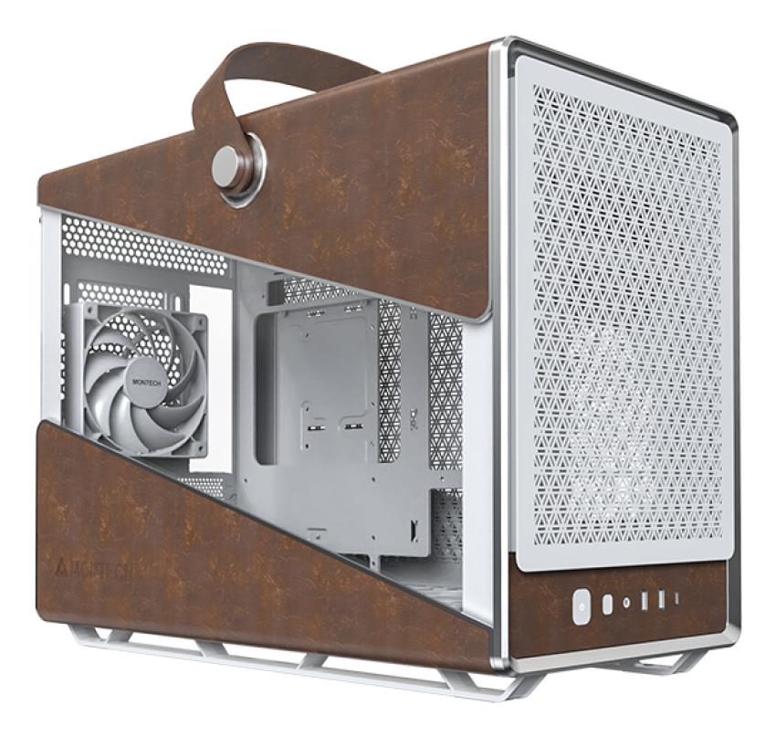 Корпус MATX W/O PSU HERITAGE PRO (W) MONTECH на малюнкі №3