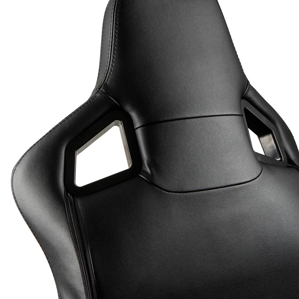Ігрове крісло Noblechairs EPIC натуральна шкіра, чорний на малюнкі №20