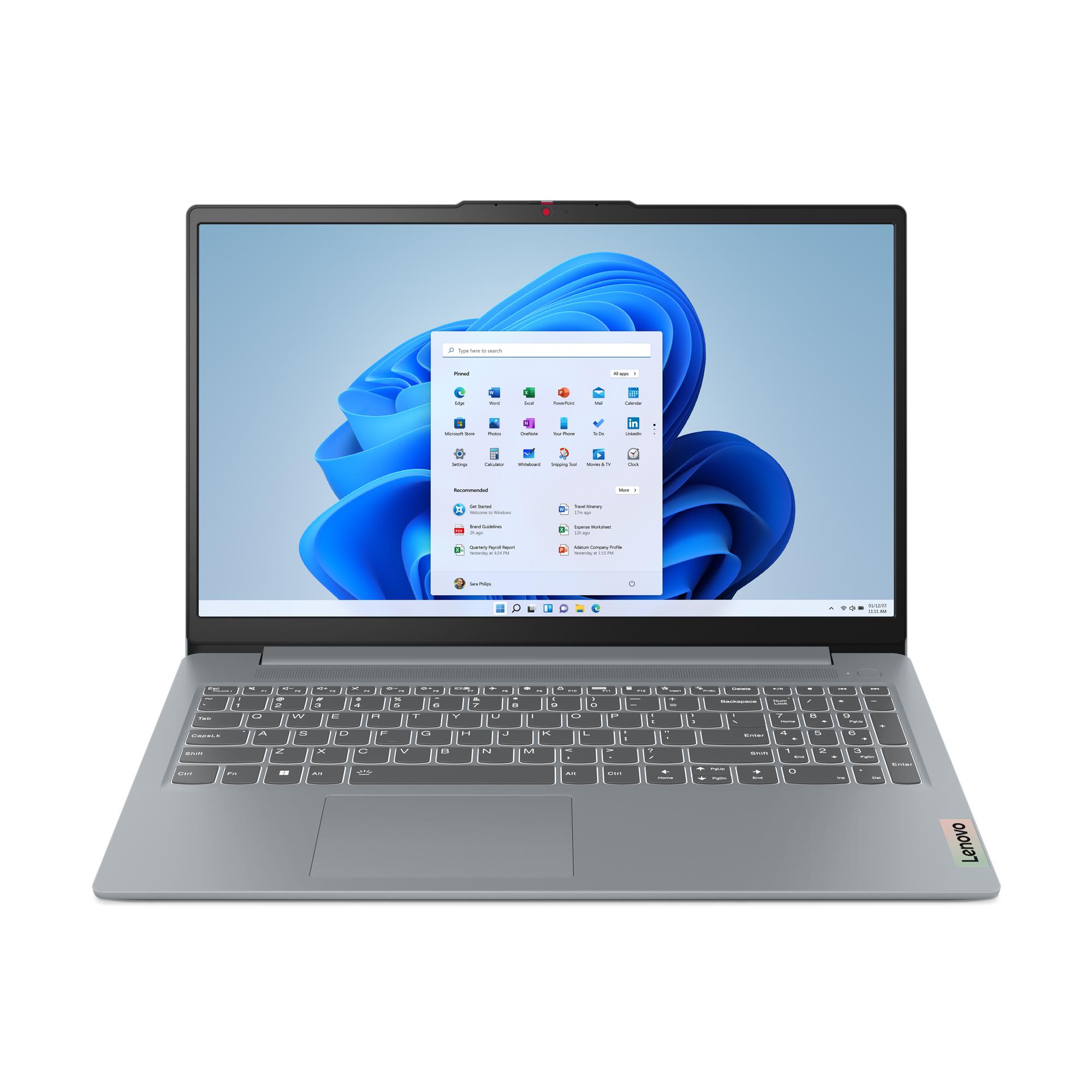 Ноутбук (портативний комп’ютер) IPS3-15IAH8 CI5-12450H 15" 16/512GB 83ER00NFRA LENOVO