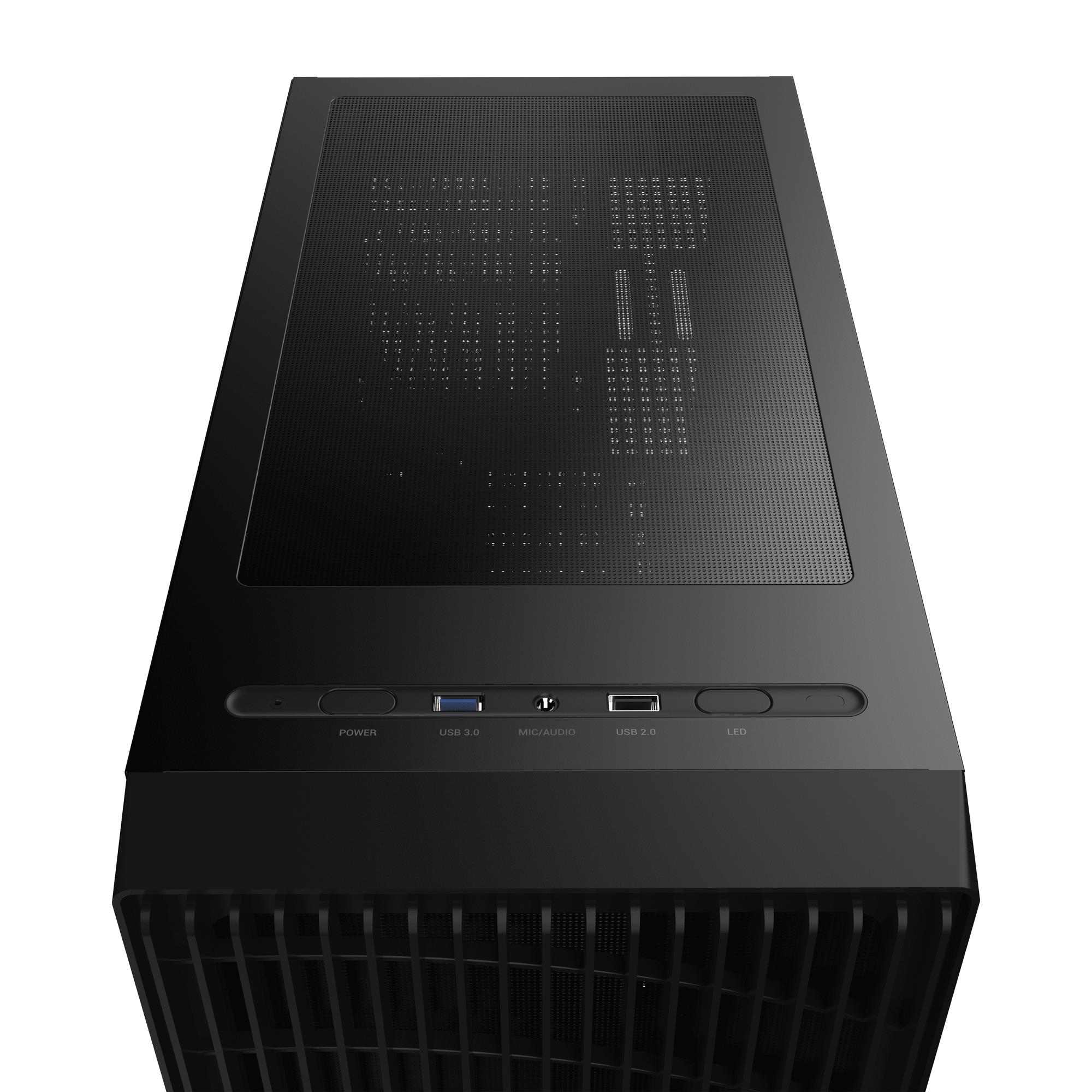 Корпус для компютера ATX W/O PSU GAMMA C70 BK (GAMMA-C70-BKG000XX-GL) OCYPUS на малюнкі №8