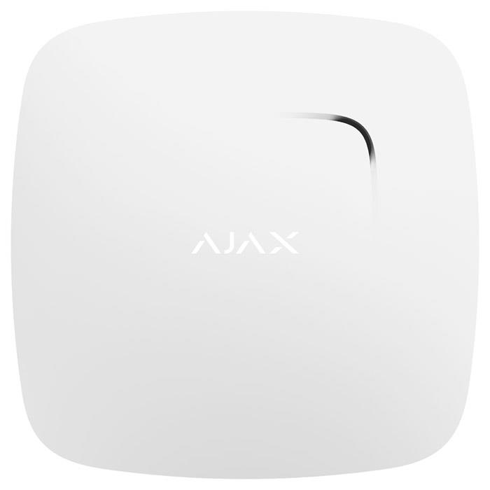 Бездротовий датчик диму Ajax FireProtect White (000001138) на малюнкі №1