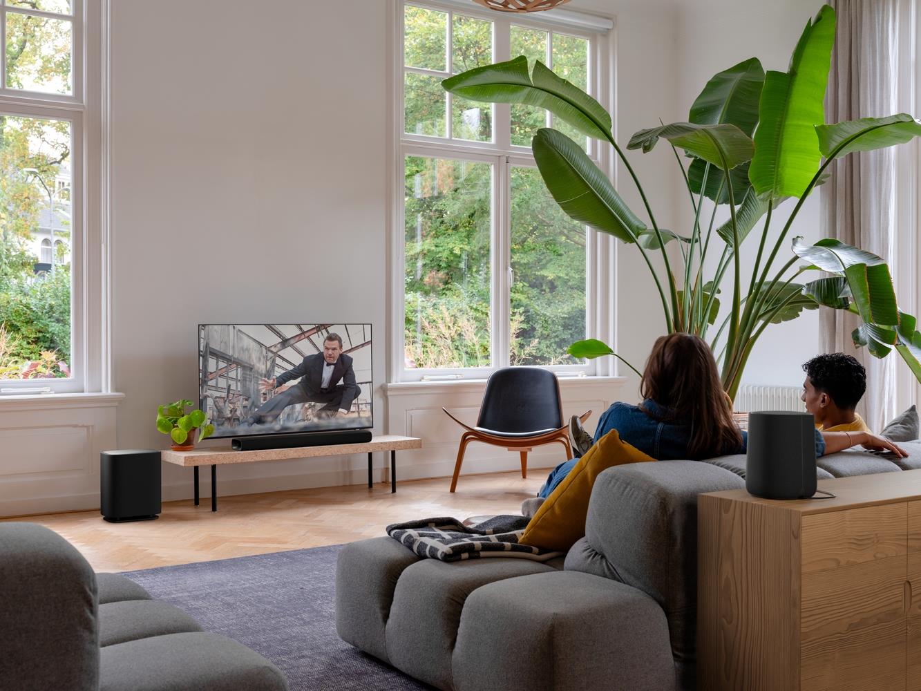 Комплект акустичні системи harman/kardon HKENCH900W2SPKSUB (HKENCH900BLKEP з БТ та WiFi +HKENCHSUB2BLKEP +HKENCHSPKBLKEP - 2шт.) на малюнкі №15