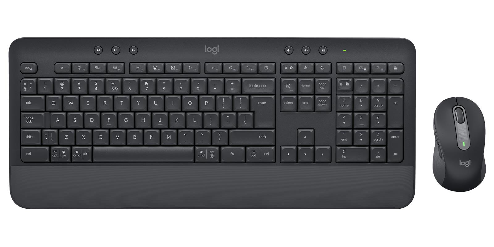 Комплект (клавіатура, мишка) бездротовий Logitech MK650 Combo for Business Graphite (920-011004) на малюнкі №5