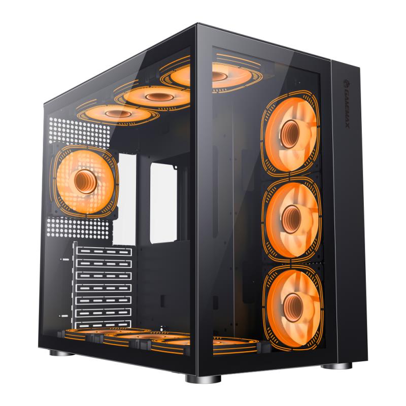 Корпус для компютера ATX W/O PSU INFINITY BK GAMEMAX на малюнкі №3