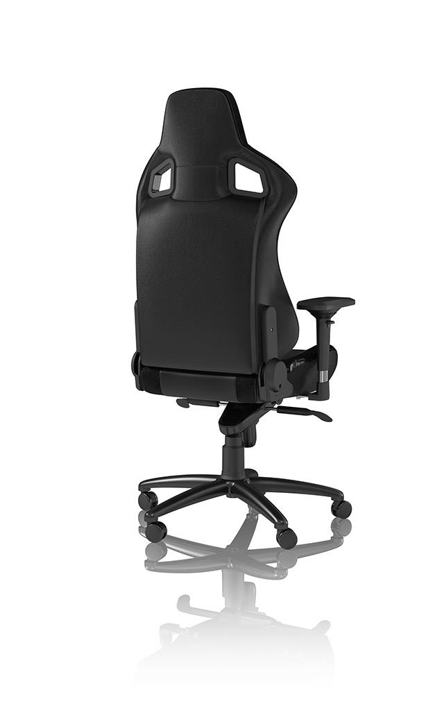 Ігрове крісло Noblechairs EPIC штучна шкіра, чорний на малюнкі №3