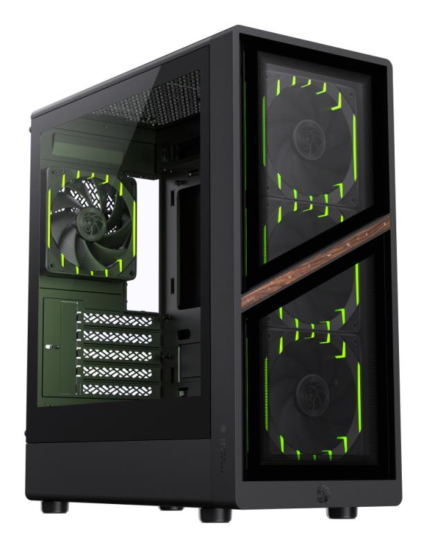 Корпус для компютера ATX W/O PSU AERIS 330 GB GAMEMAX на малюнкі №1