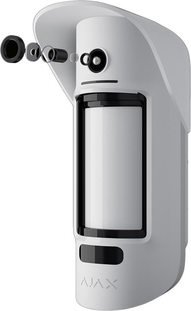 Ajax MotionCam Outdoor (8EU) white датчик руху з камерою (000023586) на малюнкі №8