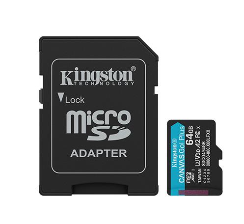 Карта пам’яті MICRO SDXC 512GB UHS-I W/ADAPTER SDCG4/512GB KINGSTON