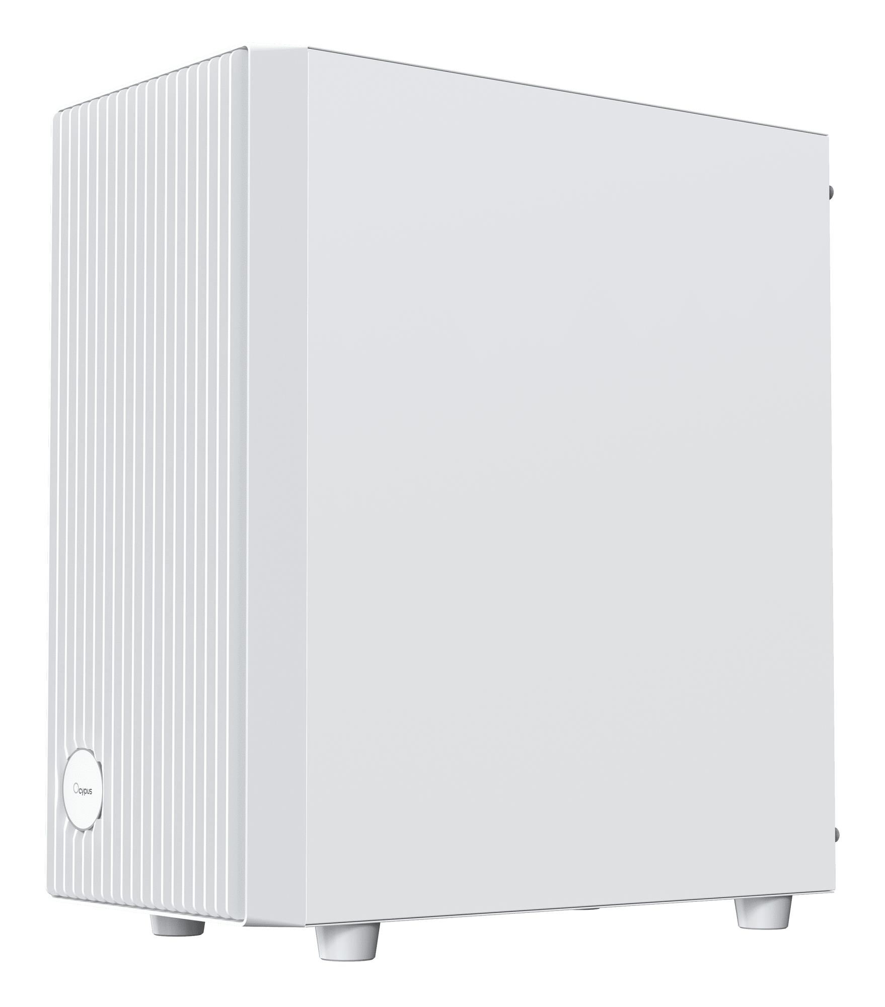 Корпус для компютера ATX W/O PSU GAMMA C70 WH (GAMMA-C70-WHG000XX-GL) OCYPUS на малюнкі №4