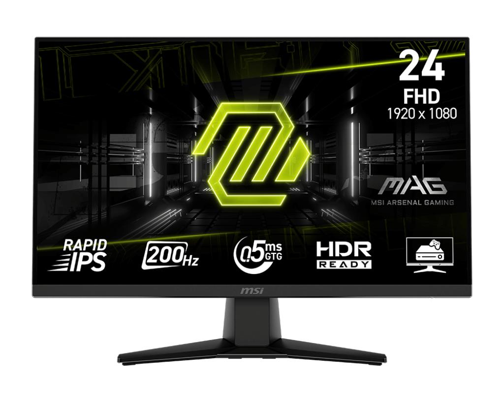 LCD Monitor MSI MAG 242F 23.8" Gaming Matte Panel IPS 1920x1...