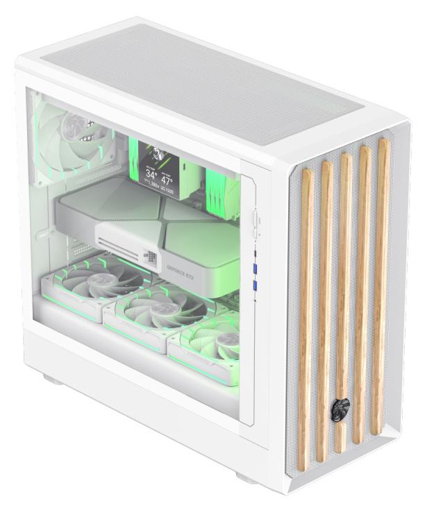 Корпус для компютера ATX W/O PSU CLAW 460 WW GAMEMAX на малюнкі №5