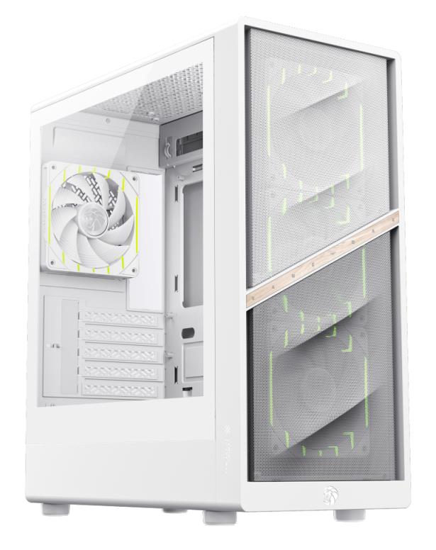 Корпус для компютера ATX W/O PSU AERIS 330 MW GAMEMAX на малюнкі №1