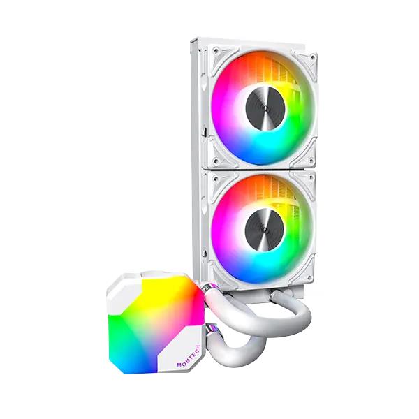 Система охолодження для комп’ютерного процесора MULTI SOCKET WHITE HYPERFLOW ARGB 240 (W) MONTECH на малюнкі №6