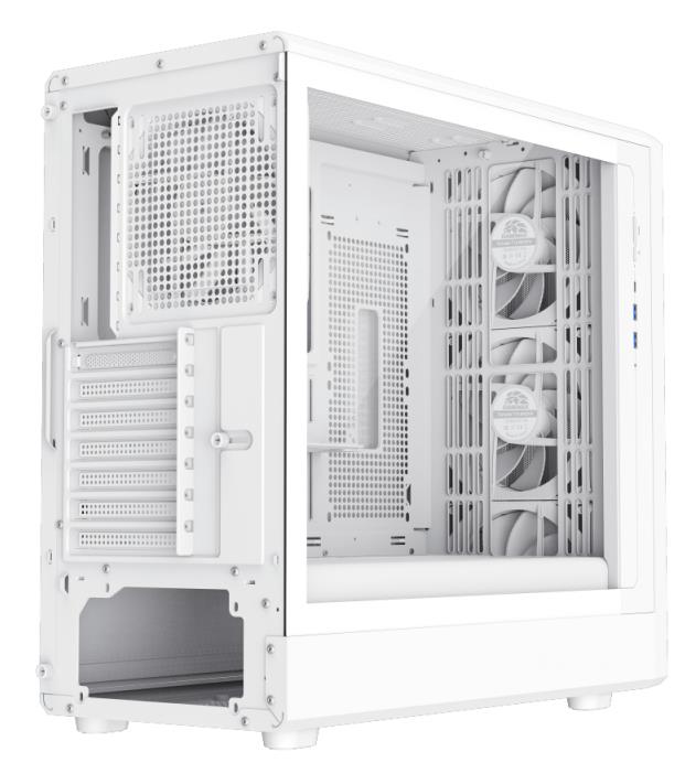 Корпус для компютера ATX W/O PSU CLAW 460 WH GAMEMAX на малюнкі №13