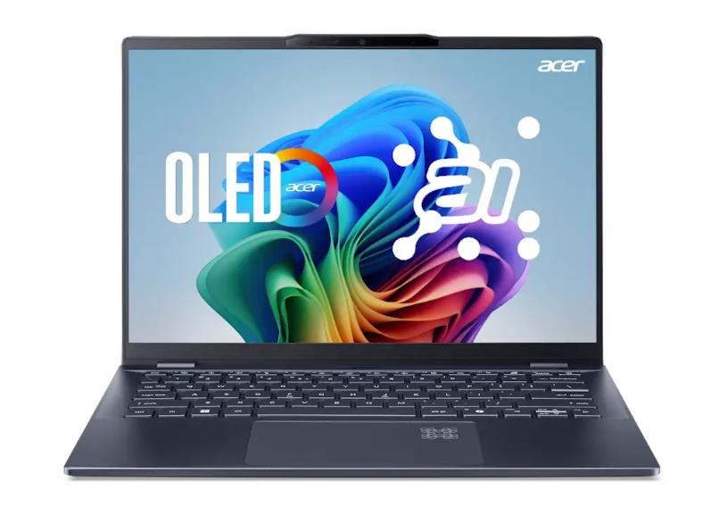 Notebook ACER Swift 14 AI SF14-51-78UT CPU  Core Ultra u7-258V 14" 2880x1800 RAM 32GB LPDDR5x SSD 1TB ENG Windows 11 Home Blue 1.28 kg NX.J2KEL.001