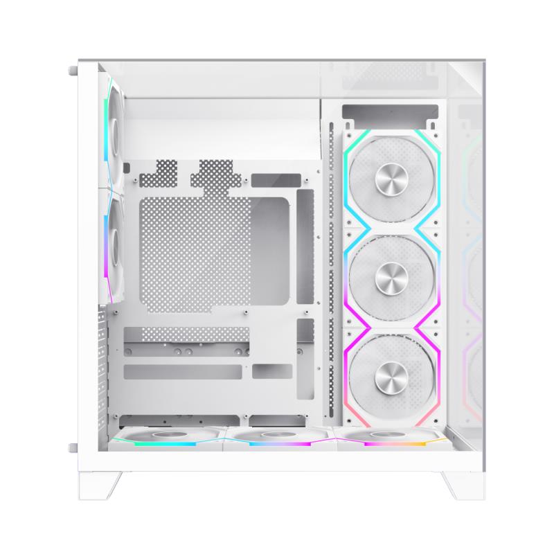 Корпус для компютера ATX W/O PSU INFINITY PRO WH GAMEMAX на малюнкі №8