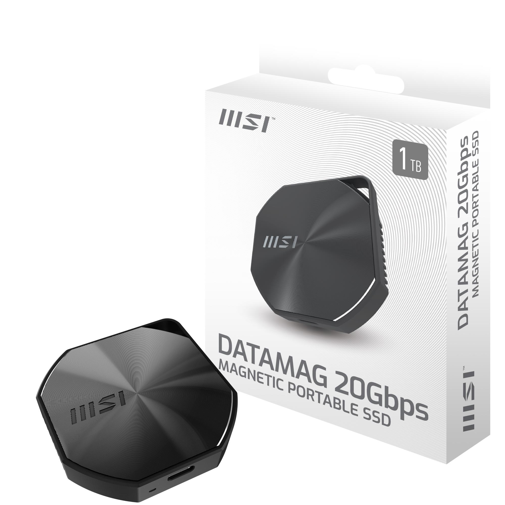Твердотільний запам’ятовувальний пристрій накопичувач (SSD) USB3.2 2TB EXT. MAGNETIC DATAMAG S78-440Q870-P83 MSI на малюнкі №14