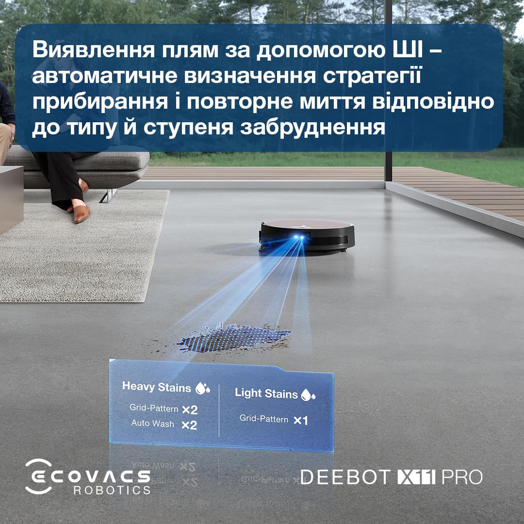Робот-пилосос DEEBOT X11 PRO OMNI ECOVACS на малюнкі №27