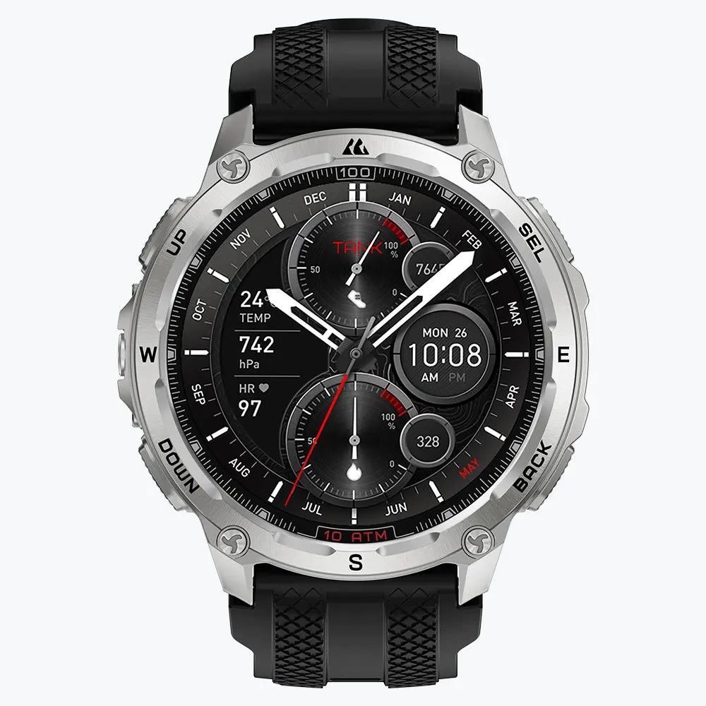 Розумний годинник TANK T4 SILVER KOSPET на малюнкі №3