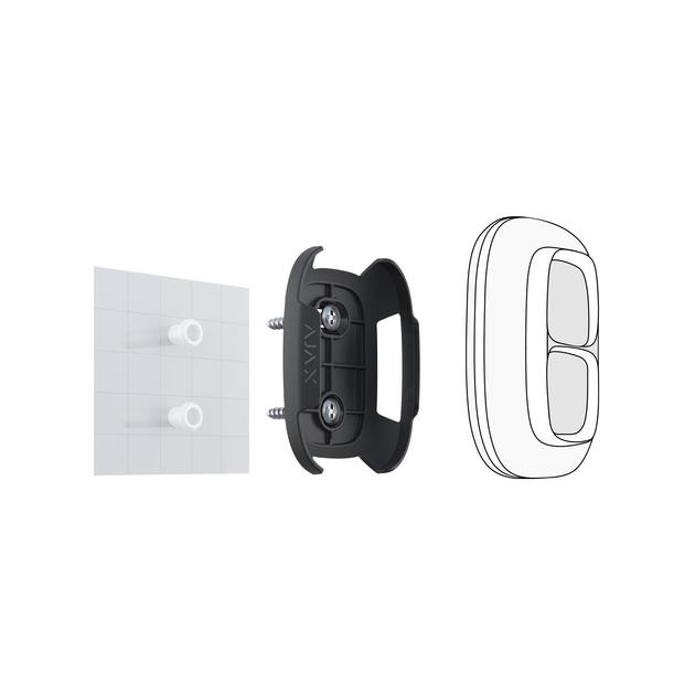 Ajax, Holder for Button/Double Button black тримач для тривожної кнопки на малюнкі №7