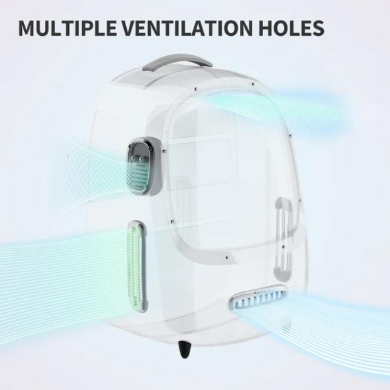 Рюкзак-переноска PETKIT Breezy 2 Cat Carrier White P7704 на малюнкі №4