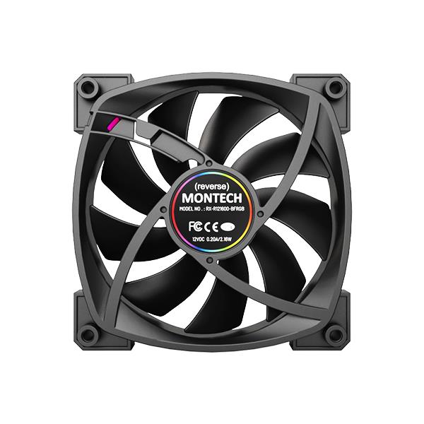 Корпусний вентилятор 120MM RX120 PWM (B31) MONTECH на малюнкі №8