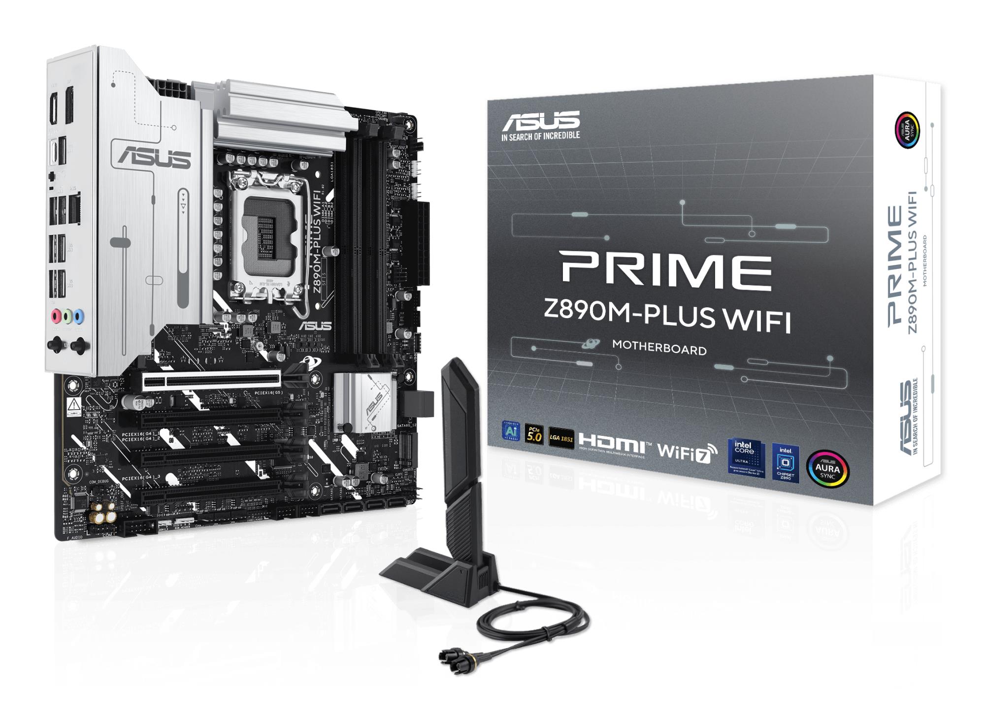 Motherboard Z890 S1851 mATX/Prime Z890M-PLUS WiFi ASUS