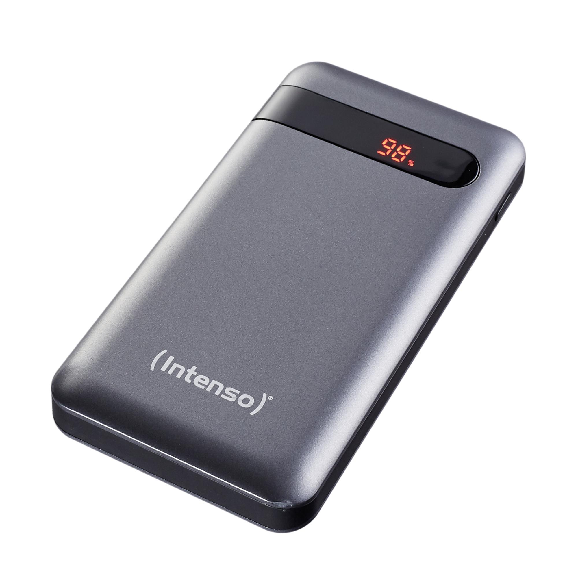 Портативний зарядний пристрій USB 10000MAH QC3.0 ANTHRACITE PD10000 INTENSO