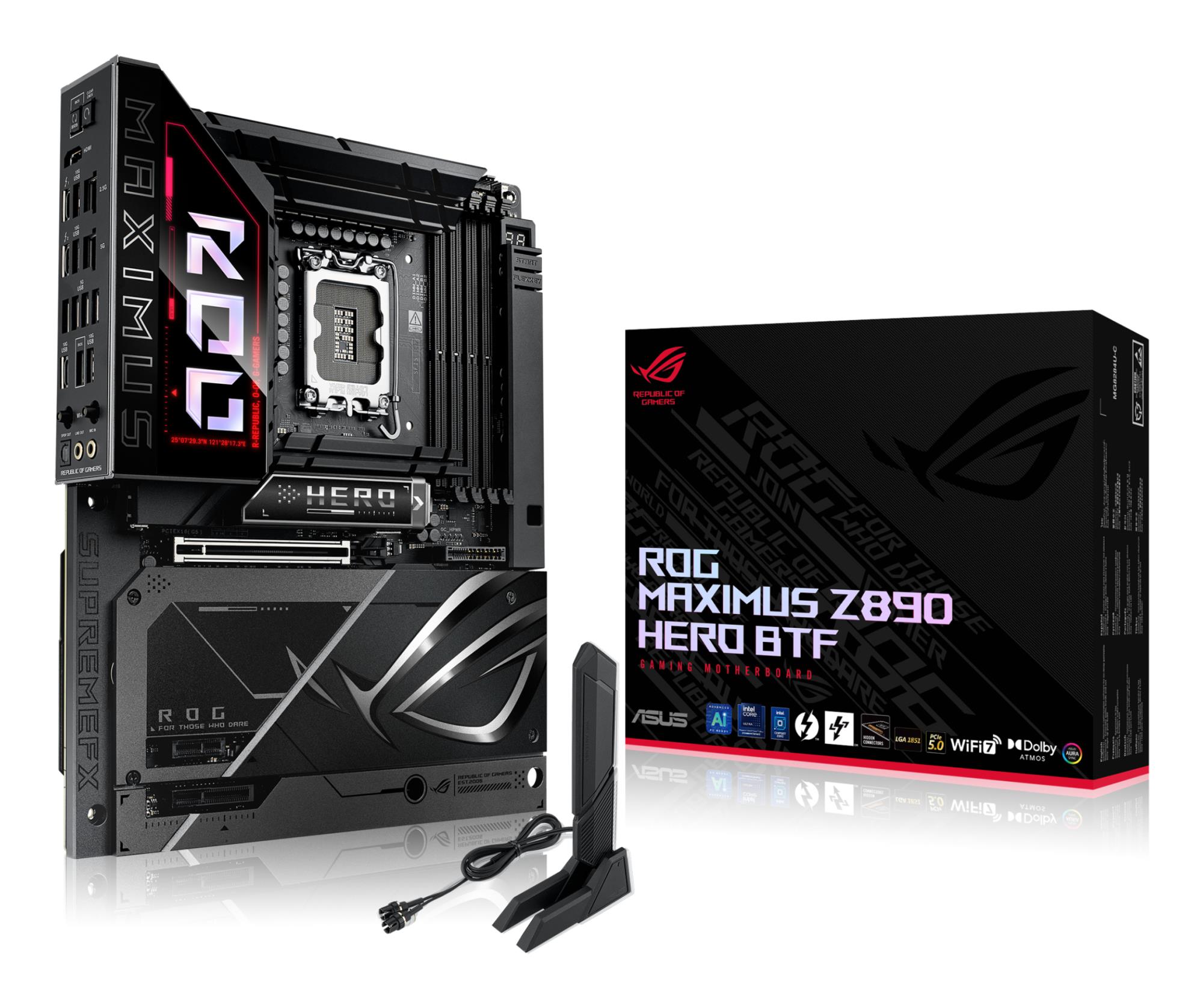 Motherboard Z890 S1851 ATX/ROG Maximus Z890 Hero BTF ASUS