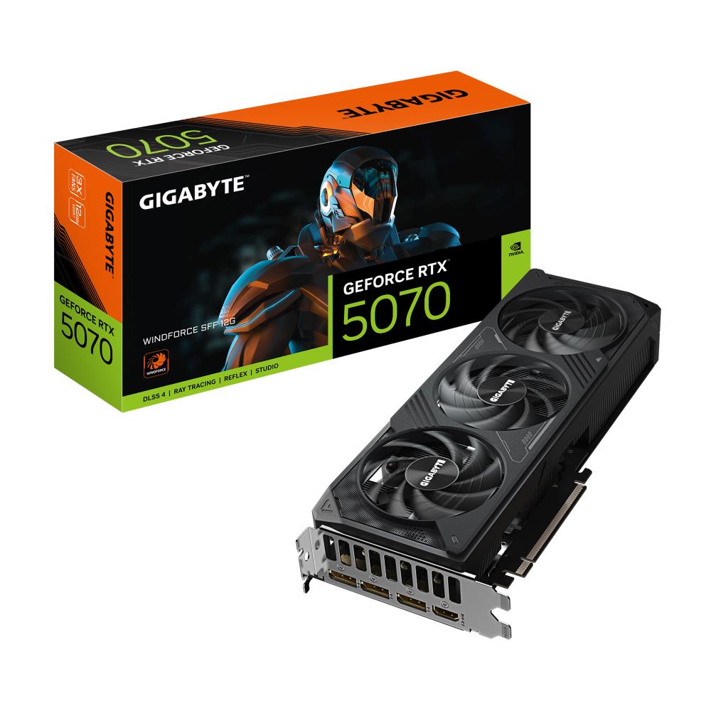 GIGABYTE NVIDIA Ge Force RTX 5070 12 GB GDDR7 192 bit PCIE 5...