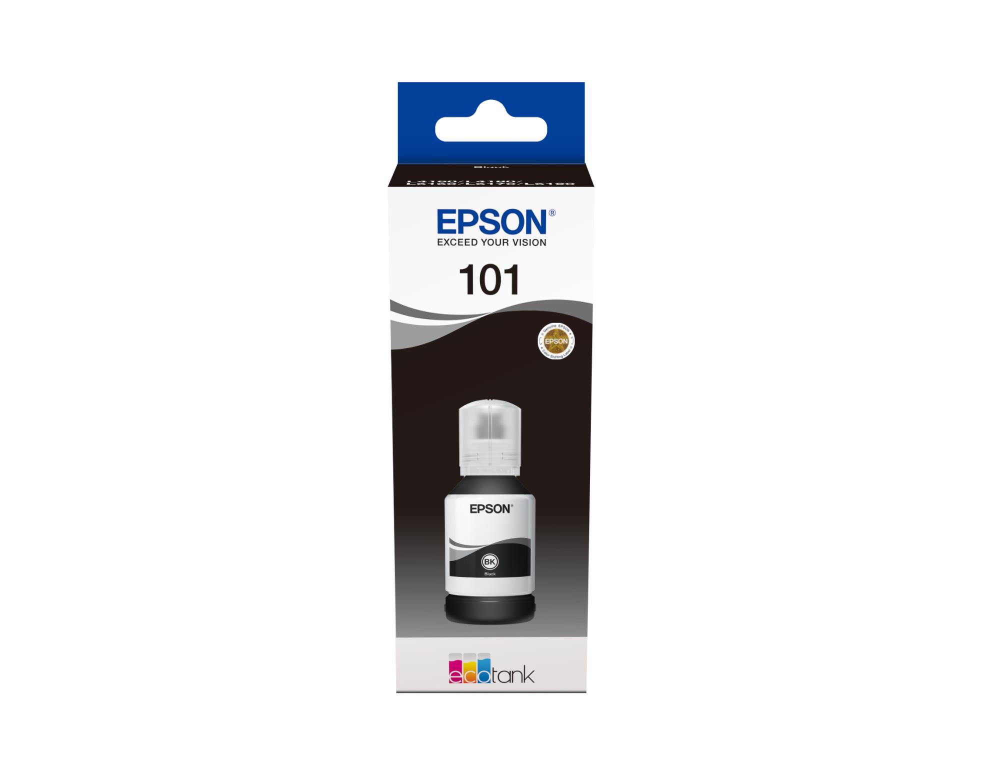 Ink Bottle Black 101 127ML//L4150 C13T03V14A Epson
