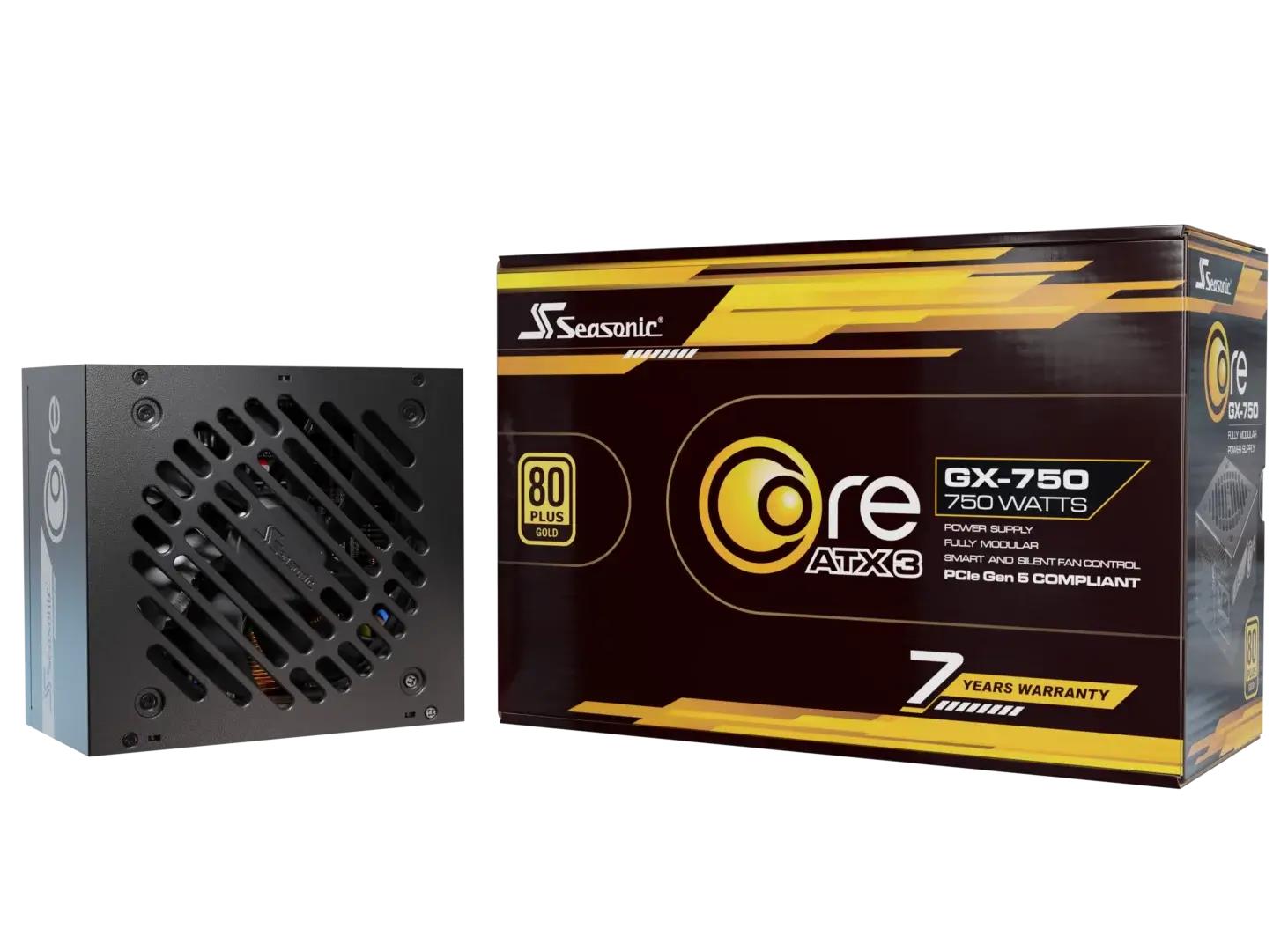 Блок живлення ATX 750W BLACK CORE GX-750-ATX31 SEASONIC на малюнкі №8