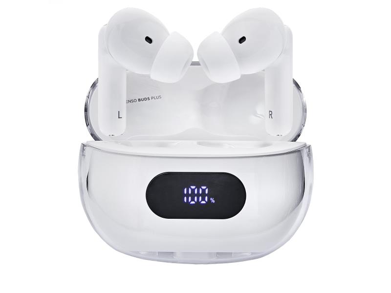 HEADSET BUDS PLUS T310 AE/WHITE 3720312 INTENSO