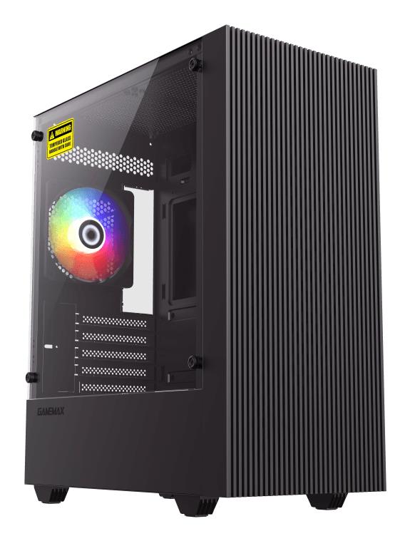 Корпус для компютера ATX W/O PSU EDGE GAMEMAX на малюнкі №3