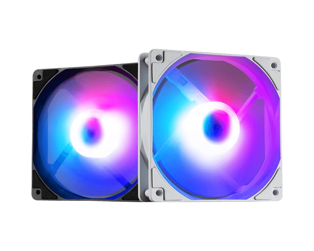 Набір із трьох вентиляторів для корпусу 120MM MAG F120 ARGB-3RB MSI на малюнкі №5