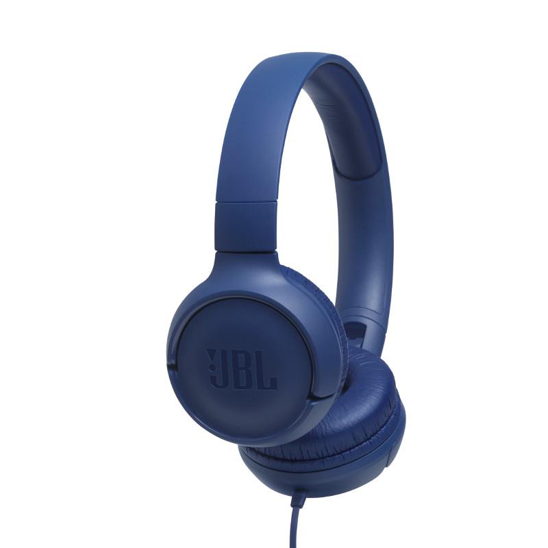 Гарнітура T500 BLUE JBL JBLT500BLU дивитися зображення № 1