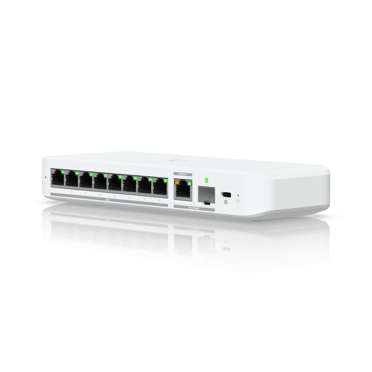 Net Switch 8PORT 2GBE/USW-FLEX-2.5G-8 Ubiquiti
