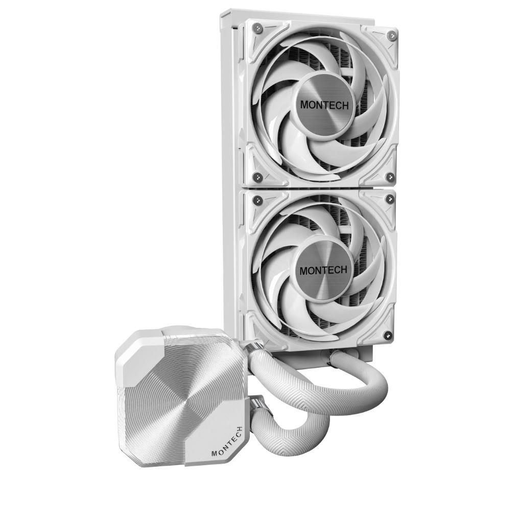 Система охолодження для комп’ютерного процесора MULTI SOCKET WHITE HYPERFLOW SILENT240(W) MONTECH на малюнкі №3