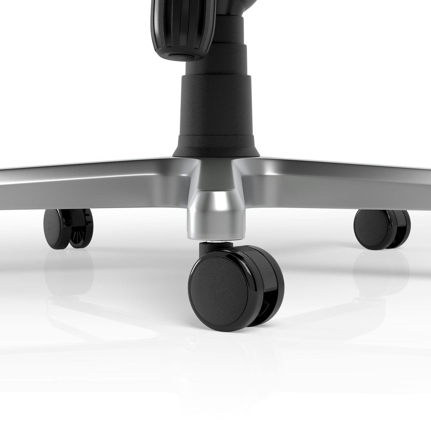 Ігрове крісло Noblechairs LEGEND високотехнологічна штучна шкіра, сірий на малюнкі №14