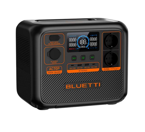 Портативна зарядна станція 1000W AC70P BLUETTI на малюнкі №5