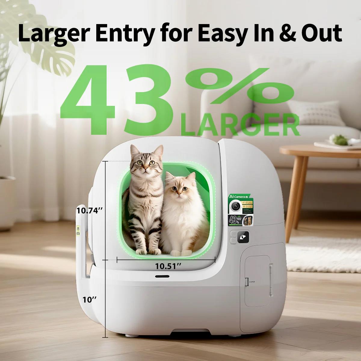 Смарт лоток PETKIT PUROBOT MAX PRO 2 P9904 на малюнкі №4