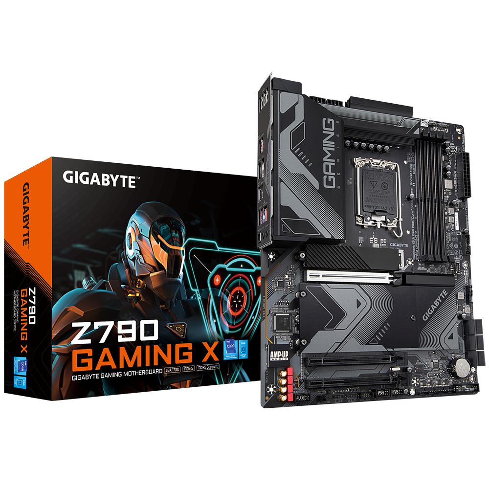 Mainboard|GIGABYTE|Intel Z790|LGA1700|ATX|Memory DDR5|Memory slots 4|1xPCI-Express 3.0 16x|1xPCI-Express 4.0 16x|1xPCI-Express 5.0 16x|4xM.2|1xHDMI|1xDisplayPort|4xUSB 2.0|5xUSB 3.2|1xUSB-C|1xOptical S/PDIF|1xRJ45|2xAudio port|Z790GAMINGX