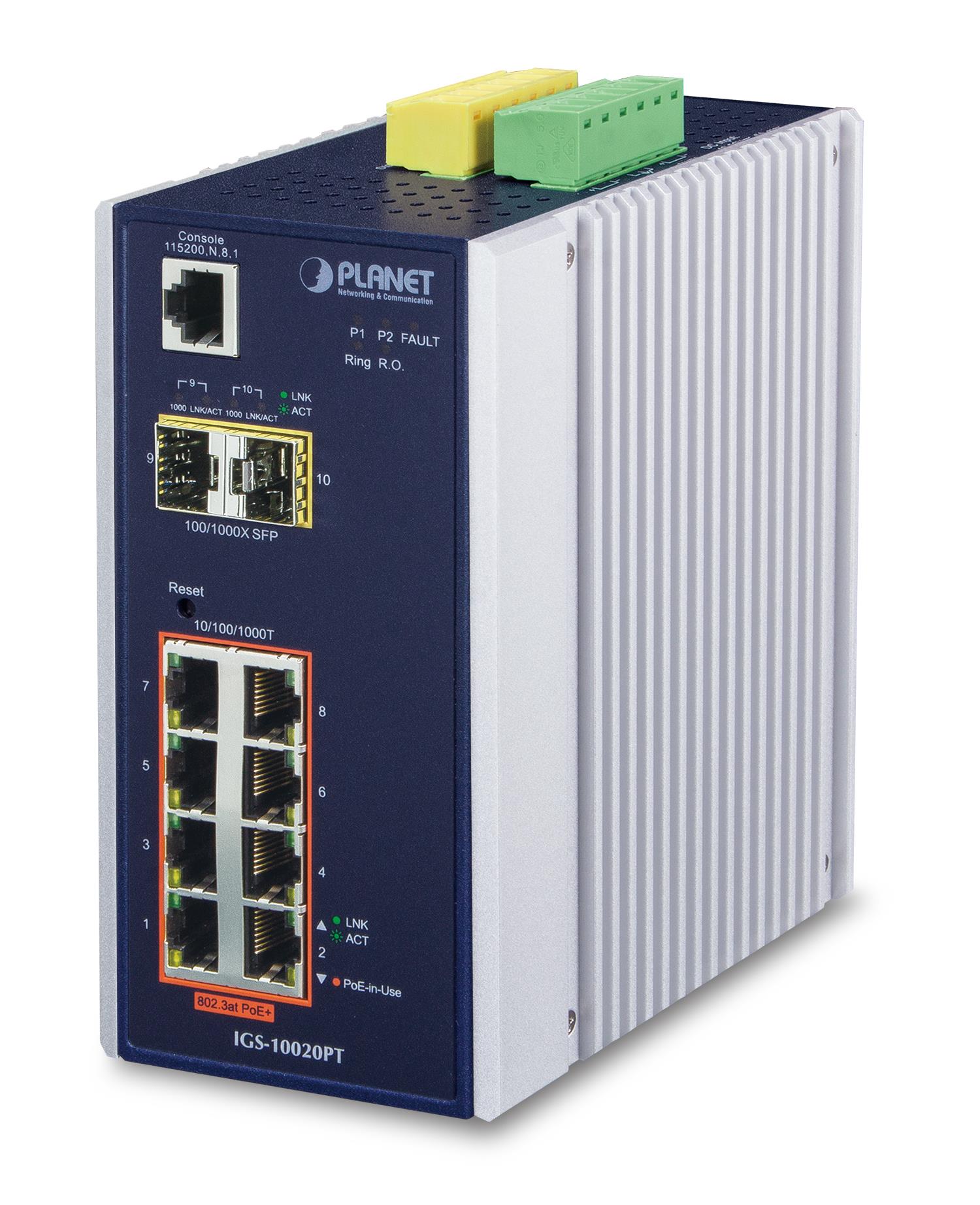 Net Switch 8PORT 1000M/IGS-10020PT Planet