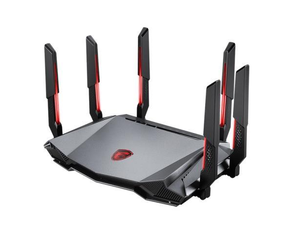 Wireless Router|MSI|Wireless Router|6600 Mbps|LAN \ WAN ports 1|GRAXE66