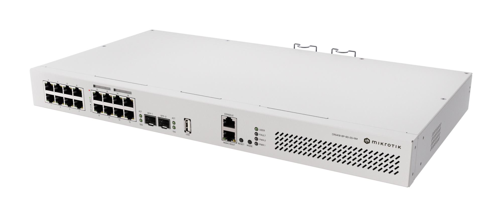 MIKROTIK CRS418-8P-8G-2S+5AXQ2AXQ-RM
