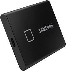 External SSD|SAMSUNG|T7 Touch|500GB|USB 3.2|Write speed 1000 MBytes/sec|Read speed 1050 MBytes/sec|MU-PC500K/WW